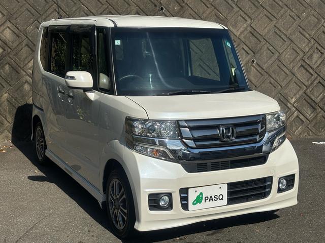 Ｎ－ＢＯＸカスタム Ｇ・Ｌパッケージ　後期型　両側パワースライド　純正ナビ　フルセグ　バックカメラ　ＥＴＣ　ＨＩＤヘッド　スマートキー　オートエアコン　Ｂｌｕｅｔｏｏｔｈオーディオ　２０２４年製ヨコハマタイヤ　オートリトラミラー（27枚目）