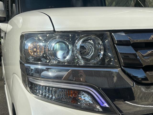 Ｎ－ＢＯＸカスタム Ｇ・Ｌパッケージ　後期型　両側パワースライド　純正ナビ　フルセグ　バックカメラ　ＥＴＣ　ＨＩＤヘッド　スマートキー　オートエアコン　Ｂｌｕｅｔｏｏｔｈオーディオ　２０２４年製ヨコハマタイヤ　オートリトラミラー（30枚目）