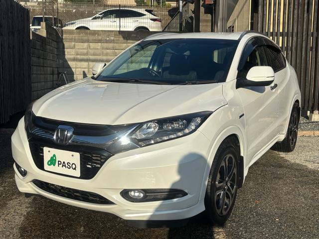 ヴェゼル ハイブリッドZ 禁煙 純正ナビ フルセグ バックカメラ ETC 衝突軽減 ハーフレザー シートヒーター LEDヘッド 純正17インチAW クルコン スマートキー 車検令和9年9月23日 Bluetoothオーディオ(26枚目)