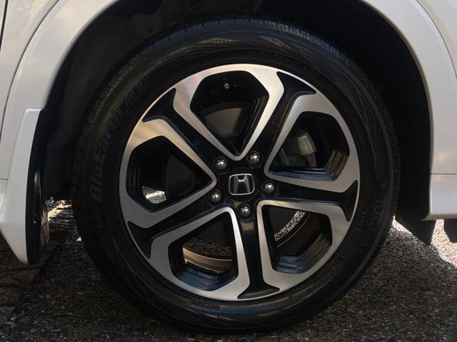 ヴェゼル ハイブリッドZ 禁煙 純正ナビ フルセグ バックカメラ ETC 衝突軽減 ハーフレザー シートヒーター LEDヘッド 純正17インチAW クルコン スマートキー 車検令和9年9月23日 Bluetoothオーディオ(37枚目)