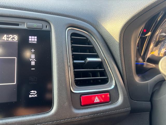 ヴェゼル ハイブリッドZ 禁煙 純正ナビ フルセグ バックカメラ ETC 衝突軽減 ハーフレザー シートヒーター LEDヘッド 純正17インチAW クルコン スマートキー 車検令和9年9月23日 Bluetoothオーディオ(67枚目)