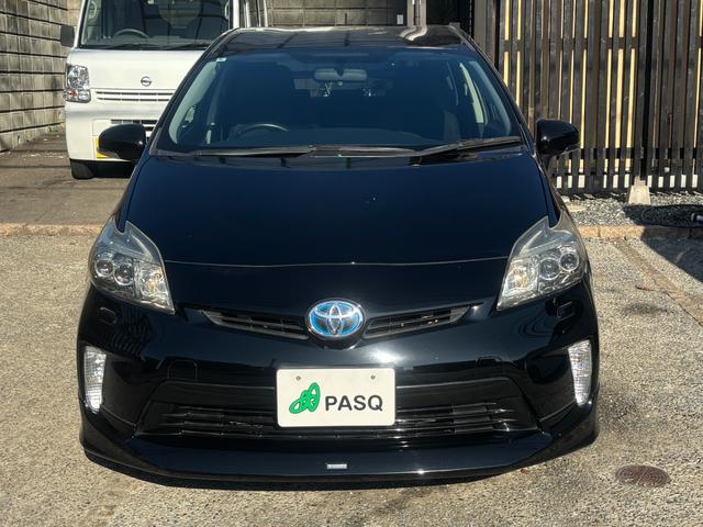 プリウス 　モデリスタエアロ　アルパイン８インチナビ　フルセグ　ＥＴＣ　車検Ｒ９年８月　ＬＥＤヘッド　純正１７インチＡＷ　革巻きステアリング　黒内装　ローダウン　Ｂｌｕｅｔｏｏｔｈオーディオ　スマートキー（18枚目）