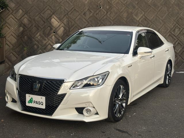 クラウンハイブリッド アスリートＳ　ＯＰ１８インチアルミ　全周囲カメラ　アドバンストパッケージ　メーカーナビ　フルセグ　衝突軽減　レーダークルーズ　インテリジェントクリアランスソナー　ＨＩＤ　シートヒーター　ＥＴＣ　禁煙　ブルートゥース（24枚目）