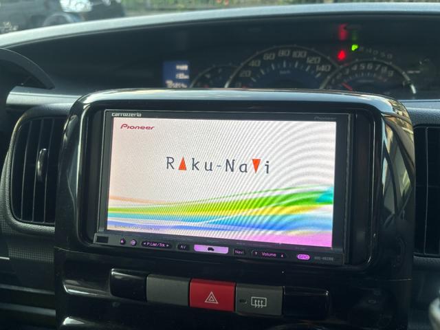 タント カスタムX 社外ナビ フルセグ ETC パワースライドドア スマートキーHID 純正アルミ 車検令和9年2月 禁煙(3枚目)