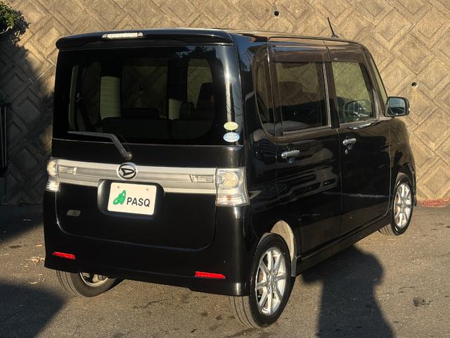 タント カスタムX 社外ナビ フルセグ ETC パワースライドドア スマートキーHID 純正アルミ 車検令和9年2月 禁煙(28枚目)