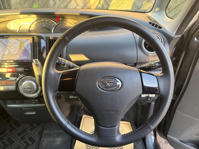 タント カスタムX 社外ナビ フルセグ ETC パワースライドドア スマートキーHID 純正アルミ 車検令和9年2月 禁煙(46枚目)