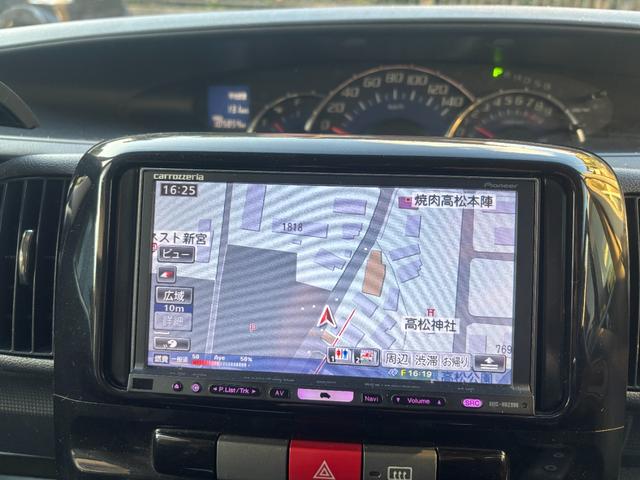 タント カスタムX 社外ナビ フルセグ ETC パワースライドドア スマートキーHID 純正アルミ 車検令和9年2月 禁煙(47枚目)