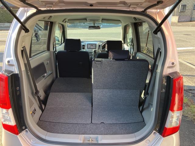 ワゴンＲ ＦＸリミテッド　ＥＴＣ　社外ナビ地デジＴＶ　ＤＶＤ再生　スマートキー　プッシュスターター　電動格納ドアミラー　ベンチシート　純正１４インチＡＷ　タイミングチェーン（31枚目）