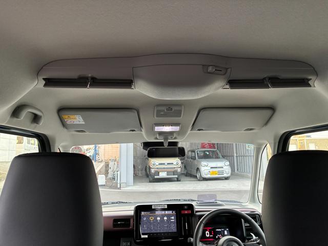 スペーシアカスタム カスタム　ＨＹＢＲＩＤ　ＸＳ　ナビ　全方位カメラ　両側ＰＳＤ　バックカメラ　オートライト　Ｂｌｕｅｔｏｏｔｈ　スライドドア　純正ナビ　プッシュスタート　シートヒーター　オートエアコン　スズキセーフティーサポート　アイドリングストップ　横滑り防止機能（46枚目）