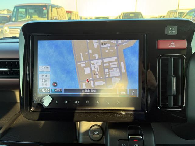 スペーシアカスタム カスタム　ＨＹＢＲＩＤ　ＸＳターボ　ナビ　全方位カメラ　オートライト　バックカメラ　Ｂｌｕｅｔｏｏｔｈ　スライドドア　純正ナビ　プッシュスタート　シートヒーター　オートエアコン　スズキセーフティーサポート　アイドリングストップ　横滑り防止機能（23枚目）