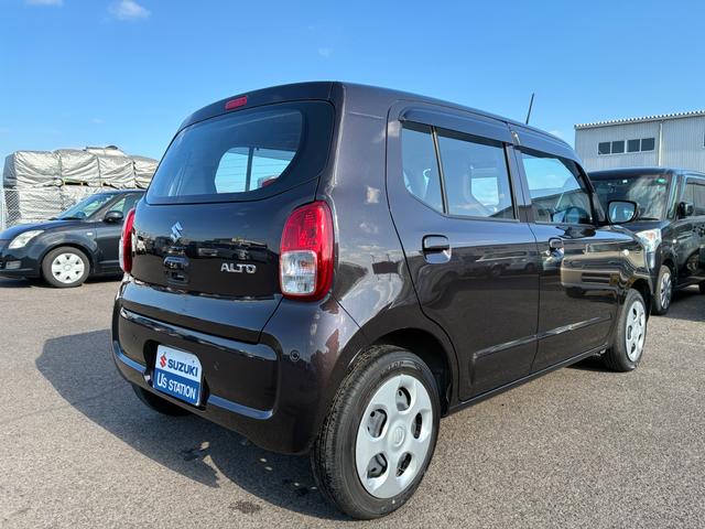 アルト Ｌ　２型　前後衝突被害軽減ブレーキ　アイドリングストップ　オートライト　スズキセーフティーサポート　アイドリングストップ　横滑り防止機能　衝突安全ボディ（5枚目）