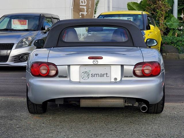 ロードスター ＲＳ　クスコＬＳＤ　ロールバー　ＢＬＩＴＺ車高調　Ｓｗｉｆｔスプリング　ＴＲＵＳＴオイルクーラー　社外１５ＡＷ　マツダスピードマフラー　社外エアクリーナー　フロントスポイラー　ディスプレイオーディオ（8枚目）