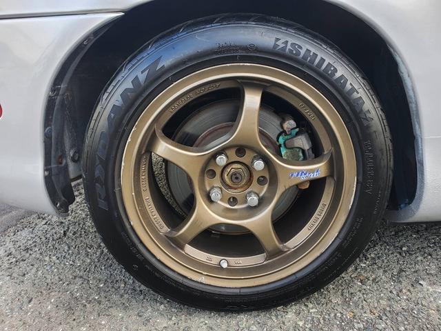 ロードスター ＲＳ　クスコＬＳＤ　ロールバー　ＢＬＩＴＺ車高調　Ｓｗｉｆｔスプリング　ＴＲＵＳＴオイルクーラー　社外１５ＡＷ　マツダスピードマフラー　社外エアクリーナー　フロントスポイラー　ディスプレイオーディオ（34枚目）