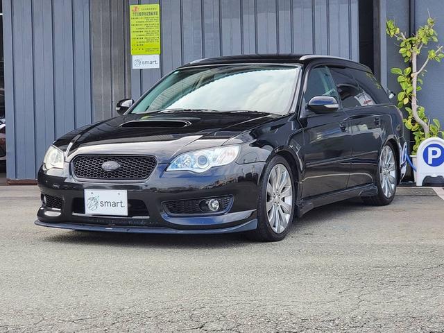 レガシィツーリングワゴン ２．０ＧＴスペックＢ　６速ＭＴ　ＳＴｉエアロ　ＢＬＩＴＺ車高調　柿本改マフラー　ブースト計　ＳＴｉタワーバー　ＥＴＣ　ＨＩＤライト　フォグ　純正１８インチＡＷ　オートエアコン　リアトノカバー　純正足回り付属（2枚目）