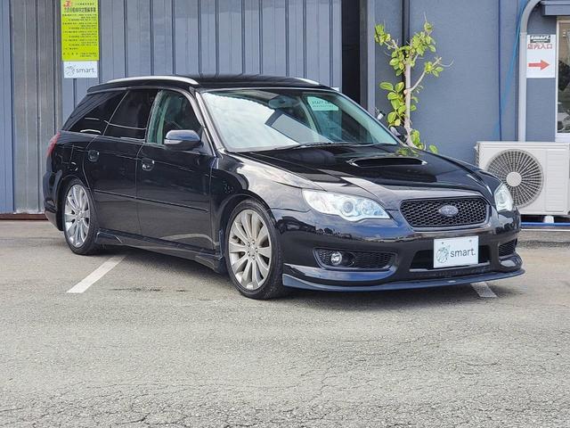 レガシィツーリングワゴン ２．０ＧＴスペックＢ　６速ＭＴ　ＳＴｉエアロ　ＢＬＩＴＺ車高調　柿本改マフラー　ブースト計　ＳＴｉタワーバー　ＥＴＣ　ＨＩＤライト　フォグ　純正１８インチＡＷ　オートエアコン　リアトノカバー　純正足回り付属（4枚目）