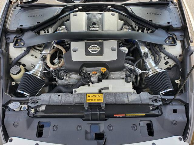 フェアレディＺ バージョンＳＴ　サクラムマフラー　社外エアクリーナー　リアスポイラー　鍛造１９インチアルミホイール　純正ナビＴＶ　ＢＯＳＥ　バックモニター　Ｂｌｕｅｔｏｏｔｈオーディオ　ハーフレザーシート　シートヒーター　ＥＴＣ（34枚目）