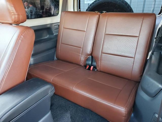 ジムニー ＸＧ　リフトアップ　社外１６インチアルミホイール　ブロックタイヤ　スペアタイヤ　社外バンパー　ＬＥＤテールランプ　シートカバー　ＥＴＣ（14枚目）