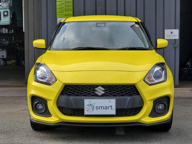 スイフトスポーツ ベースグレード　スズキセーフティサポート　６ＭＴ　ＥＴＣ　スマートキー　スペアキー　プッシュスタートエンジン　オートエアコン　シートヒーター　ＬＥＤヘッドライト　フォグ　オートエアコン　フロアマット　サイドバイザー（6枚目）