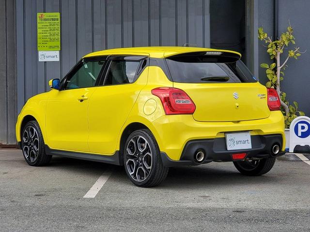 スイフトスポーツ ベースグレード　スズキセーフティサポート　６ＭＴ　ＥＴＣ　スマートキー　スペアキー　プッシュスタートエンジン　オートエアコン　シートヒーター　ＬＥＤヘッドライト　フォグ　オートエアコン　フロアマット　サイドバイザー（10枚目）