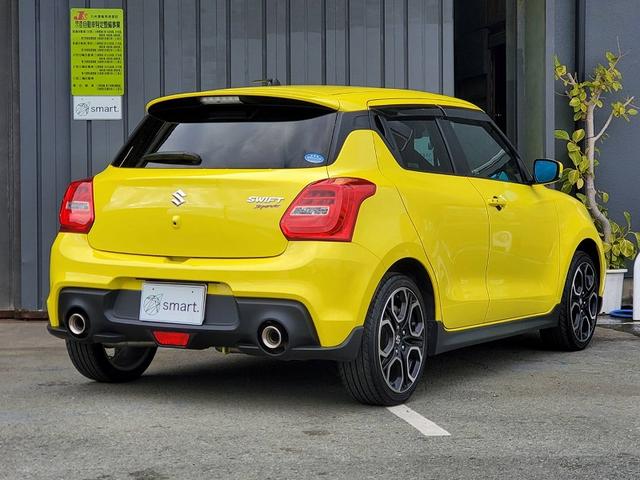 スイフトスポーツ ベースグレード　スズキセーフティサポート　６ＭＴ　ＥＴＣ　スマートキー　スペアキー　プッシュスタートエンジン　オートエアコン　シートヒーター　ＬＥＤヘッドライト　フォグ　オートエアコン　フロアマット　サイドバイザー（12枚目）