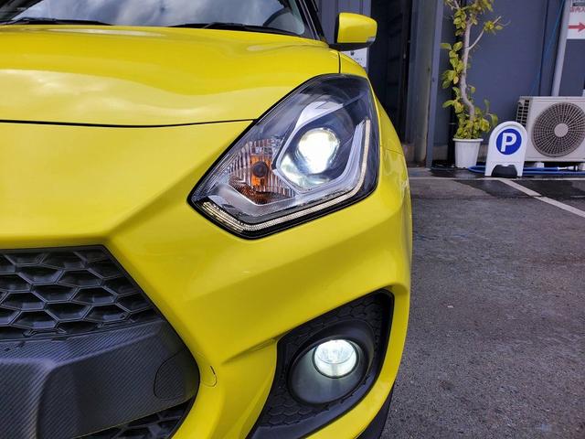 スイフトスポーツ ベースグレード　スズキセーフティサポート　６ＭＴ　ＥＴＣ　スマートキー　スペアキー　プッシュスタートエンジン　オートエアコン　シートヒーター　ＬＥＤヘッドライト　フォグ　オートエアコン　フロアマット　サイドバイザー（28枚目）