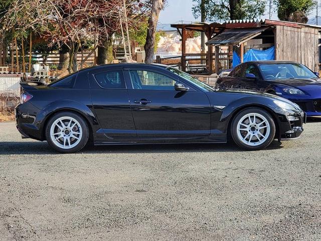 RX-8 タイプRS 純正RECAROシート LSD 社外17AW ローダウン カードキー BOSE HIDライト リアスポイラー(9枚目)