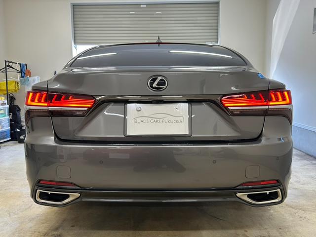 ＬＳ ＬＳ５００　Ｆスポーツ　禁煙車　サンルーフ　ソフトクローズドア　デジタルインナーミラー　シートヒーター＆ベンチレーション＆ステアリングヒーター　オートトランク　リアシートヒーター　三眼ＬＥＤ　　レクサスセーフ　２０インチＡＷ（7枚目）