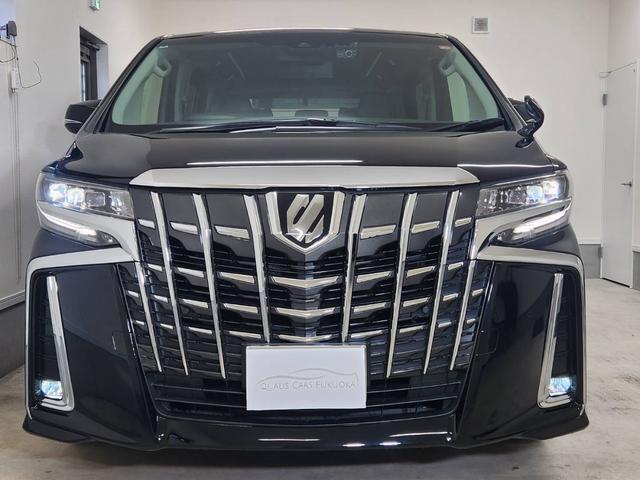 アルファード 2.5S Cパッケージ 1オーナー 禁煙車 デジタルインナーミラー フリップダウンモニター ブラックレザー シートヒーター&ベンチレーション&ステアリングヒーター メーカーナビTV DVDプレーヤー トヨタセーフティ(3枚目)