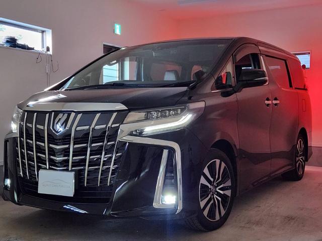 アルファード 2.5S Cパッケージ 1オーナー 禁煙車 デジタルインナーミラー フリップダウンモニター ブラックレザー シートヒーター&ベンチレーション&ステアリングヒーター メーカーナビTV DVDプレーヤー トヨタセーフティ(5枚目)