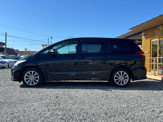 エスティマ アエラス ETC バックカメラ クルーズコントロール 純正17インチアルミホイール パワースライドドア プッシュスタート スマートキー HIDヘッドライト DVD CD デュアルエアコン フロントフォグ(7枚目)