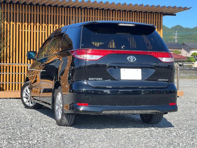 エスティマ アエラス ETC バックカメラ クルーズコントロール 純正17インチアルミホイール パワースライドドア プッシュスタート スマートキー HIDヘッドライト DVD CD デュアルエアコン フロントフォグ(9枚目)