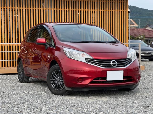 ノート Ｘ　ＤＩＧ－Ｓ　ＥＴＣ　バックカメラ　社外１４インチアルミホイール　プッシュスタート　スマートキー　オートエアコン　レベライザー４段階　スペアタイヤ　取扱説明書　電動格納ミラー（2枚目）