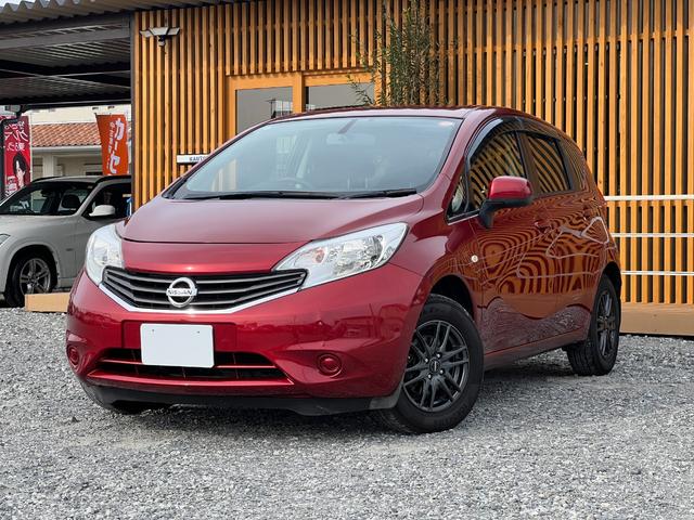 ノート Ｘ　ＤＩＧ－Ｓ　ＥＴＣ　バックカメラ　社外１４インチアルミホイール　プッシュスタート　スマートキー　オートエアコン　レベライザー４段階　スペアタイヤ　取扱説明書　電動格納ミラー（6枚目）