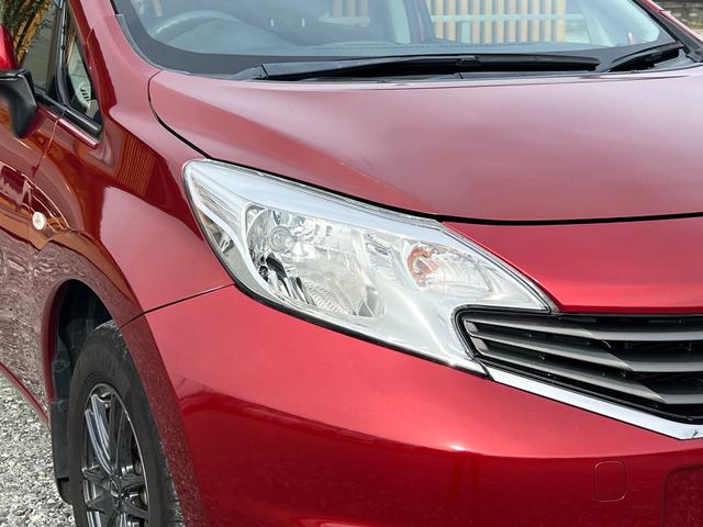 ノート Ｘ　ＤＩＧ－Ｓ　ＥＴＣ　バックカメラ　社外１４インチアルミホイール　プッシュスタート　スマートキー　オートエアコン　レベライザー４段階　スペアタイヤ　取扱説明書　電動格納ミラー（13枚目）