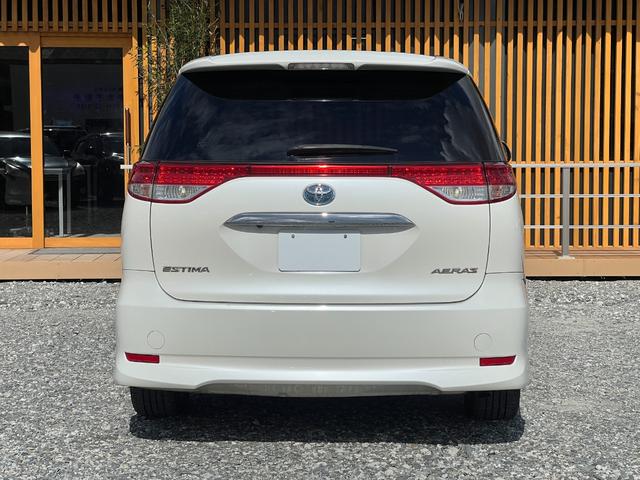 エスティマ 2.4アエラス Gエディション ドラレコ ETC ガラスルーフ バックカメラ 両側電動スライドドア 純正17インチアルミホイール ステアリモコン スマートキー デュアルエアコン ルームライトLED HIDヘッドライト 純正ナビ(9枚目)