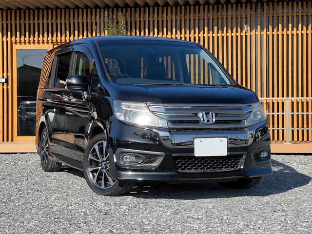 ステップワゴンスパーダ Z クールスピリット ETC バックカメラ クルーズコントロール 純正17インチアルミホイール 両側電動スライドドア スマートキー ハーフレザー オートライト オートエアコン TV HIDヘッドライト フロントフォグ(2枚目)