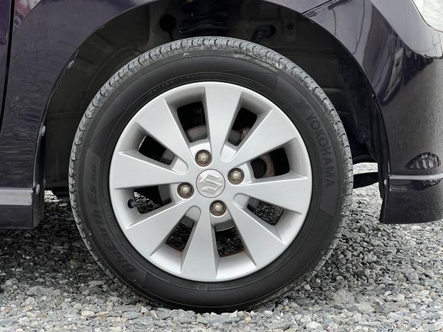 ワゴンＲ ＦＸリミテッド　ＥＴＣ　走行距離３５０００Ｋｍ　純正１４インチアルミホイール　スマートキー　プッシュスタート　オートエアコン　レベライザー５段階　ＣＤ再生　電動格納ドアミラー　ドアバイザー　取扱説明書　スペアキー（16枚目）