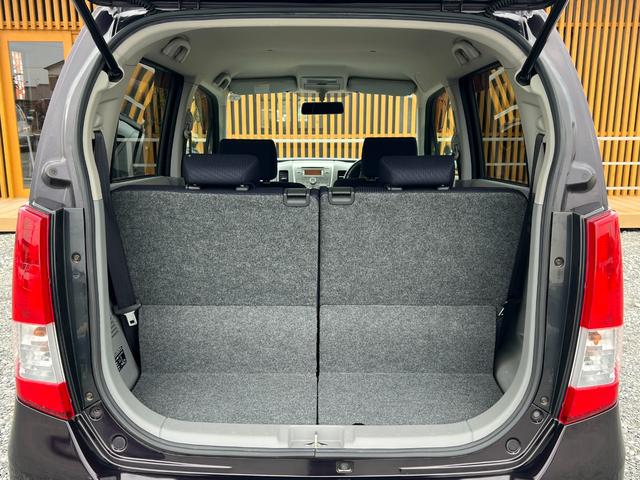 ワゴンＲ ＦＸリミテッド　ＥＴＣ　走行距離３５０００Ｋｍ　純正１４インチアルミホイール　スマートキー　プッシュスタート　オートエアコン　レベライザー５段階　ＣＤ再生　電動格納ドアミラー　ドアバイザー　取扱説明書　スペアキー（23枚目）