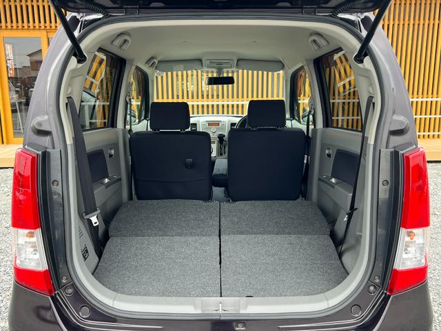 ワゴンＲ ＦＸリミテッド　ＥＴＣ　走行距離３５０００Ｋｍ　純正１４インチアルミホイール　スマートキー　プッシュスタート　オートエアコン　レベライザー５段階　ＣＤ再生　電動格納ドアミラー　ドアバイザー　取扱説明書　スペアキー（24枚目）