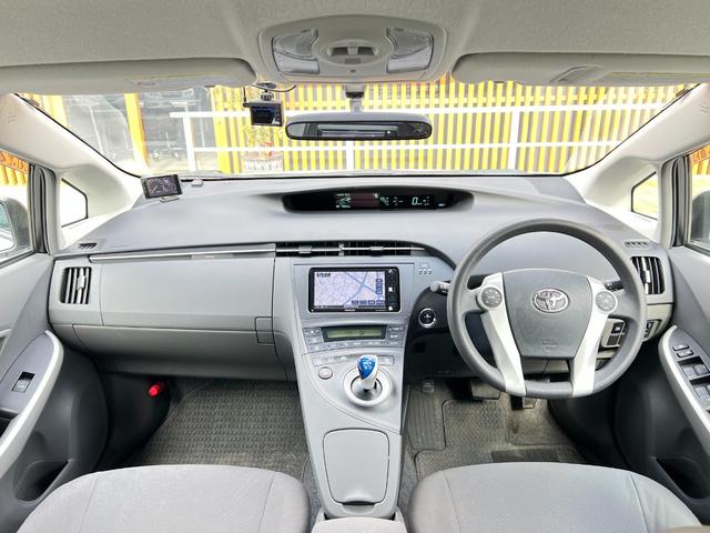 プリウス S ドライブレコーダー Bluetooth ETC バックカメラ 社外15インチアルミホイール ハイブリッド プッシュスタート スマートキー ステアリモコン オートエアコン オートライト(4枚目)