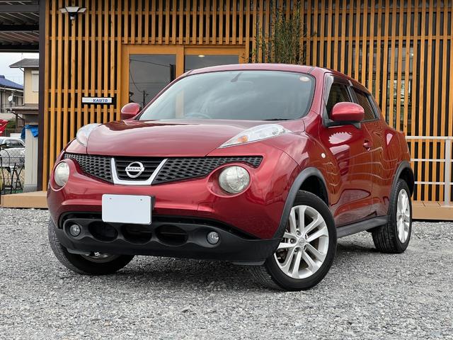 ジューク 15RX タイプV Bluetooth ETC バックカメラ プッシュスタート 純正17インチアルミホイール スマートキー オートエアコン オートライト 純正ナビ レベライザー4段階 取扱説明書 スペアタイヤ(6枚目)