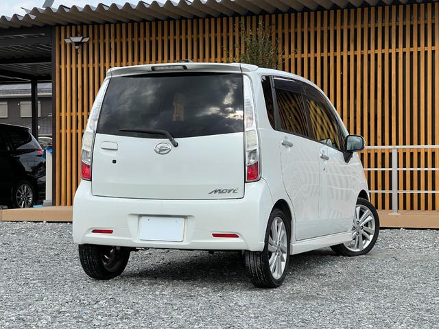 ムーヴ カスタム　ＲＳ　純正１６インチアルミホイール　ＥＴＣ　プッシュスタート　スマートキー　オートライト　オートエアコン　ＨＩＤヘッドライト　フロントフォグ　ウインカーミラー　フロアマット　タイミングチェーン　取扱説明書（10枚目）