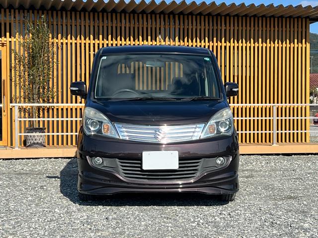 ソリオ Ｓ　ＥＴＣ　純正１４インチアルミホイール　両側電動スライドドア　プッシュスタート　スマートキー　オートライト　オートエアコン　ＴＶ　ＣＤ再生　ＨＩＤヘッドライト　フロントフォグ　電動格納ドアミラー（5枚目）