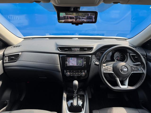 エクストレイル ２０Ｘｉ　純正ナビ・フルセグ・Ｂｌｕｅｔｏｏｔｈ・ＤＶＤ再生・アラウンドビューモニター・エマージェンシーブレーキ・ドライブレコーダー・ＥＴＣ・全席シートヒーター・パワーバックドア・プロパイロット・インテリミラー（11枚目）