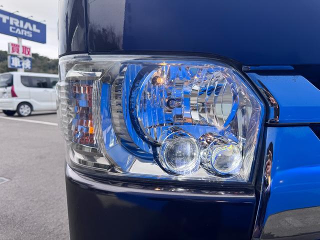 ハイエースバン スーパーＧＬ　ダークプライムＩＩ　社外９インチナビ・フルセグ・Ｂｌｕｅｔｏｏｔｈ・ＤＶＤ再生・バックモニター・両側電動スライドドア・トヨタセーフティー・ハーフレザーシート・ドライブレコーダー・ＥＴＣ２．０・ベッドキット・禁煙車（26枚目）