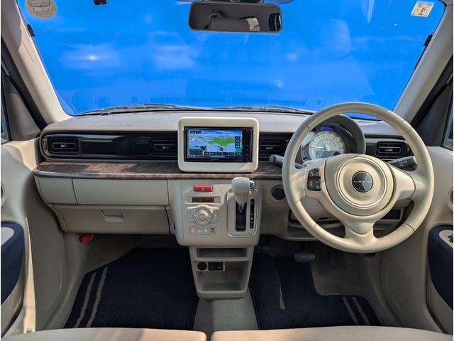 アルトラパン モード　社外ナビ・ステアリングスイッチ連動・フルセグＴＶ・Ｂｌｕｅｔｏｏｔｈ・ＤＶＤ再生・ＬＥＤヘッドライト・シートヒーター・スズキセーフティ・コーナーセンサー・オートライト（12枚目）