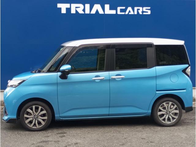 タンク カスタムＧ－Ｔ　両側電動スライドドア　オートクルーズコントロール　衝突被害軽減システム　アルミホイール　オートライト　ＬＥＤヘッドランプ　スマートキー　アイドリングストップ　電動格納ミラー　ウォークスルー　ＣＶＴ（7枚目）