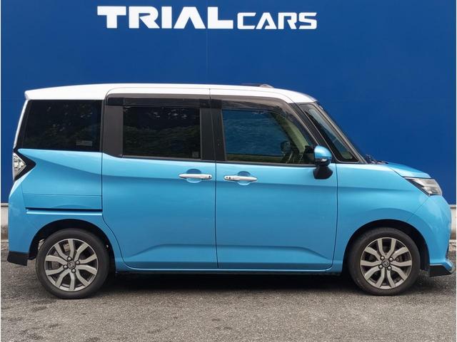 タンク カスタムＧ－Ｔ　両側電動スライドドア　オートクルーズコントロール　衝突被害軽減システム　アルミホイール　オートライト　ＬＥＤヘッドランプ　スマートキー　アイドリングストップ　電動格納ミラー　ウォークスルー　ＣＶＴ（8枚目）