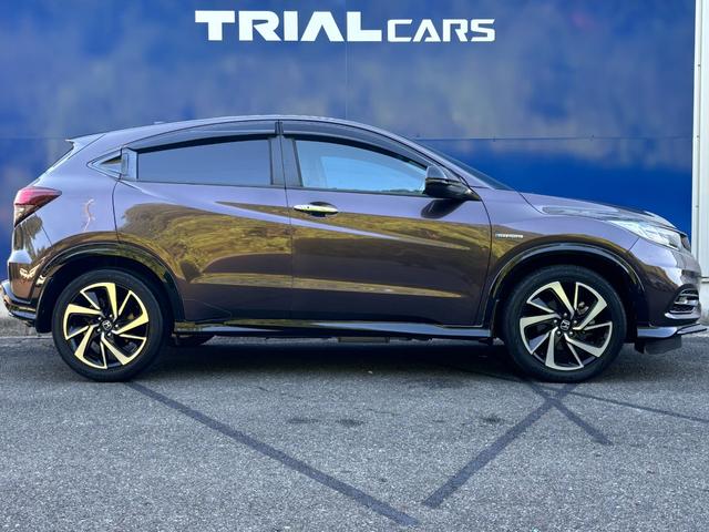 ヴェゼル ハイブリッドＲＳ・ホンダセンシング　純正ナビ・フルセグＴＶ・バックモニタ・ＥＴＣ・ドラレコ前後・シートヒーター・Ｂｌｕｅｔｏｏｔｈ・電子パーキング・クルーズコントロール・ハーフレザーシート（7枚目）