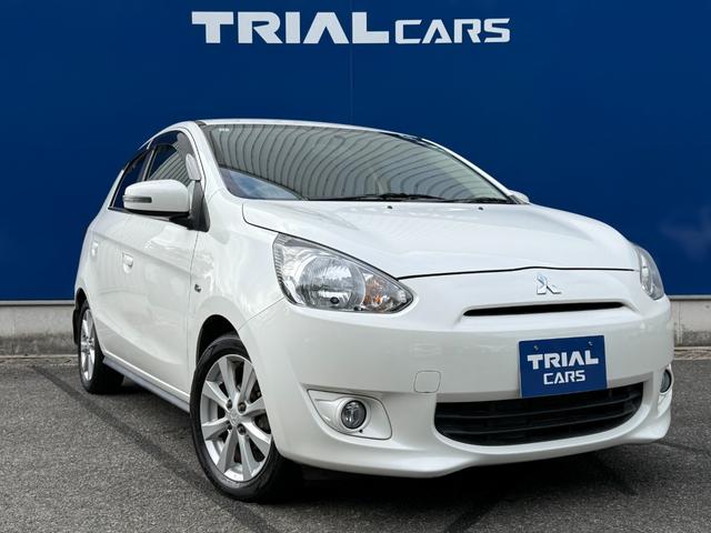 ミラージュ １．２Ｇ　社外ナビ・ワンセグＴＶ・ＣＤ・純正アルミ・スマートキー・オートエアコン・プッシュスタート・電動格納ミラー・ＥＴＣ・アイドリングストップ（6枚目）